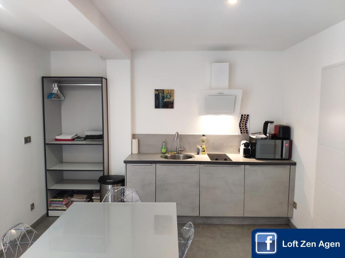 Loft Zen Spa Balneo Parking Gratuit Sauna Hammam Billard Agen Esterno foto